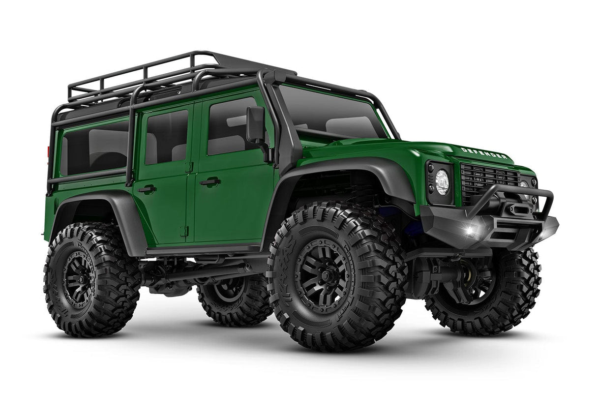 Traxxas 97054-1 TRX4M 1/18 Land Rover Defender RC Crawler - Green - Hobbytech Toys