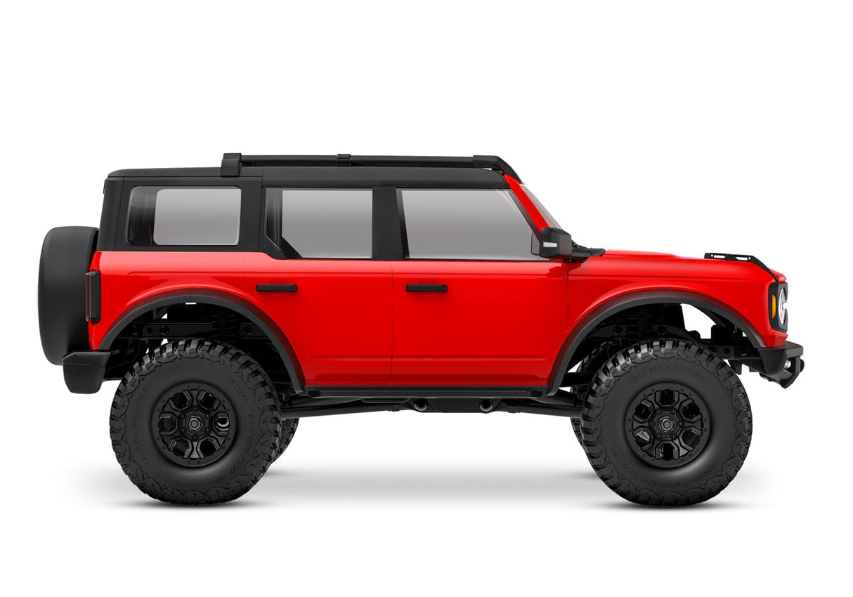 Traxxas 97074-1 TRX4M 1/18 Ford Bronco RC Crawler - Red - Hobbytech Toys