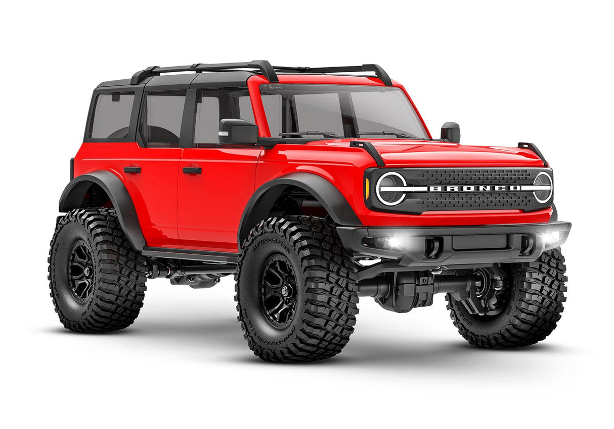Traxxas 97074-1 TRX4M 1/18 Ford Bronco RC Crawler - Red - Hobbytech Toys