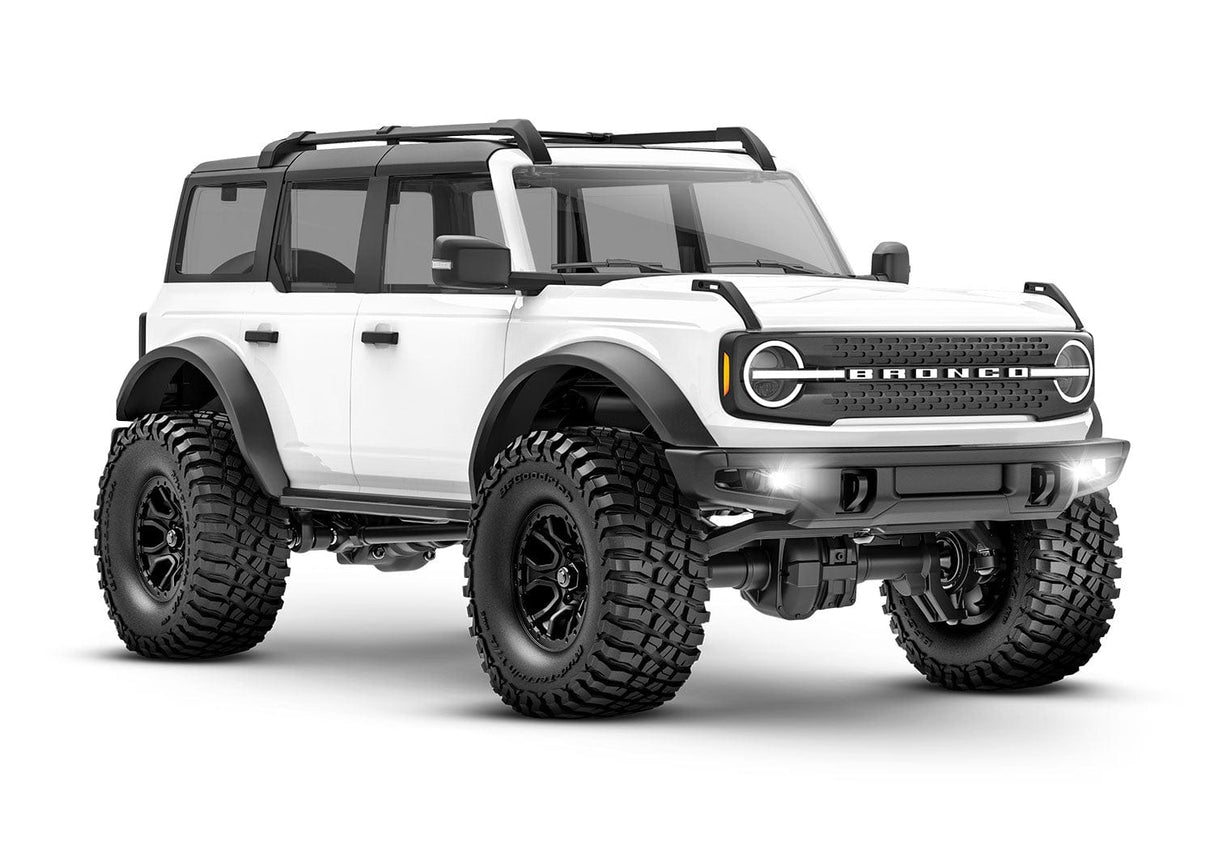 Traxxas 97074-1 TRX4M 1/18 Ford Bronco RC Crawler - White - Hobbytech Toys
