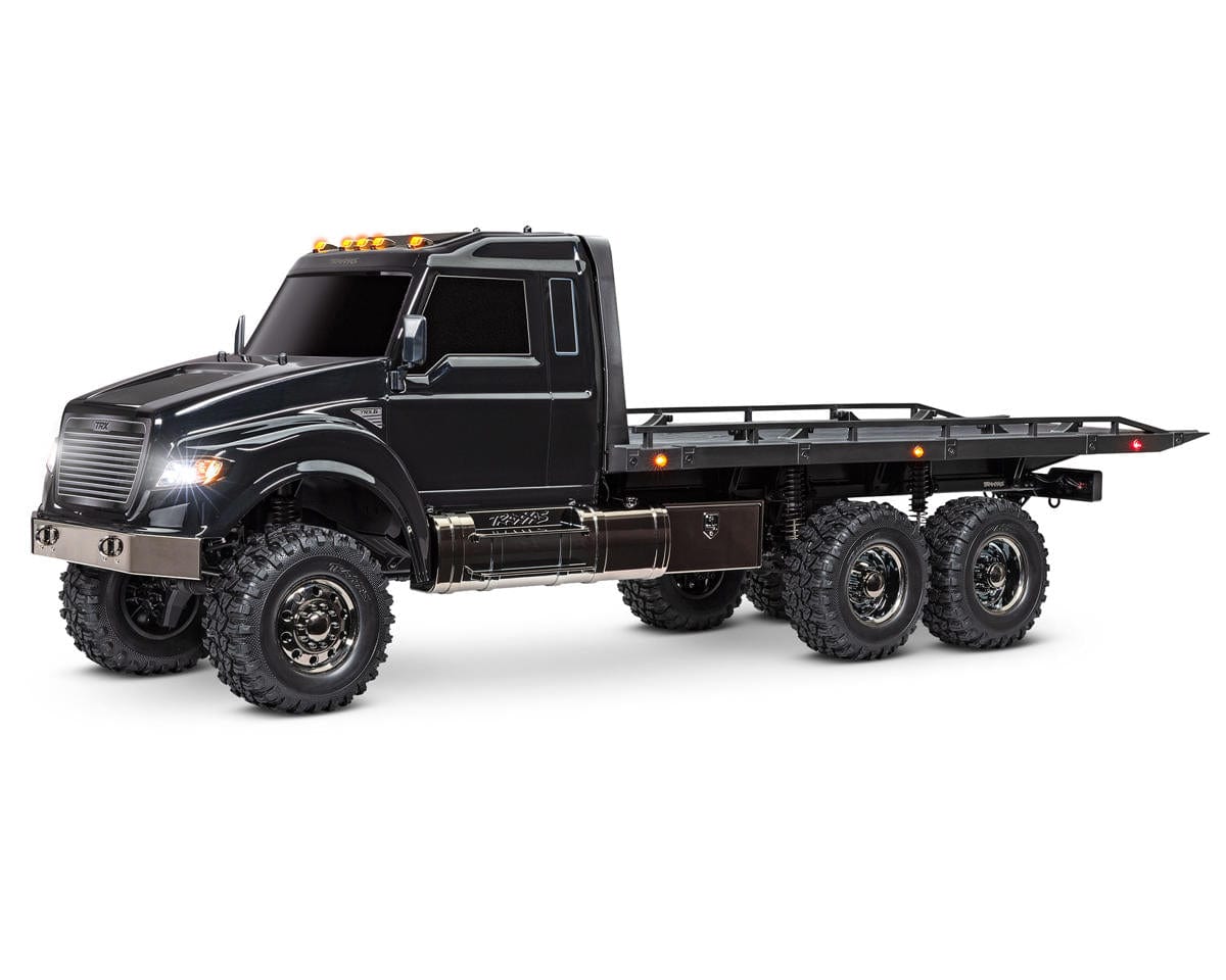 Traxxas TRX-6 Flatbed Ultimate RC Hauler with Winch (88086-84BLK) - Hobbytech Toys