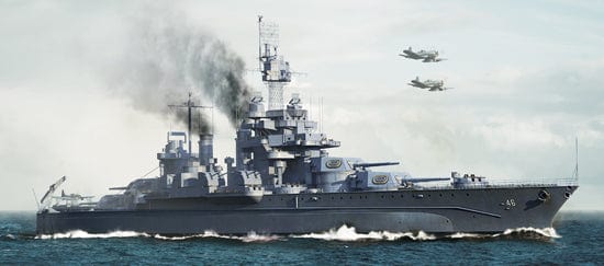 Trumpeter 05770 1/700 USS Maryland BB-46 1945 Plastic Model Kit Trumpeter PLASTIC MODELS