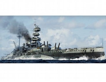 Trumpeter 05799 1/700 HMS Malaya 1943 Plastic Model Kit Trumpeter PLASTIC MODELS