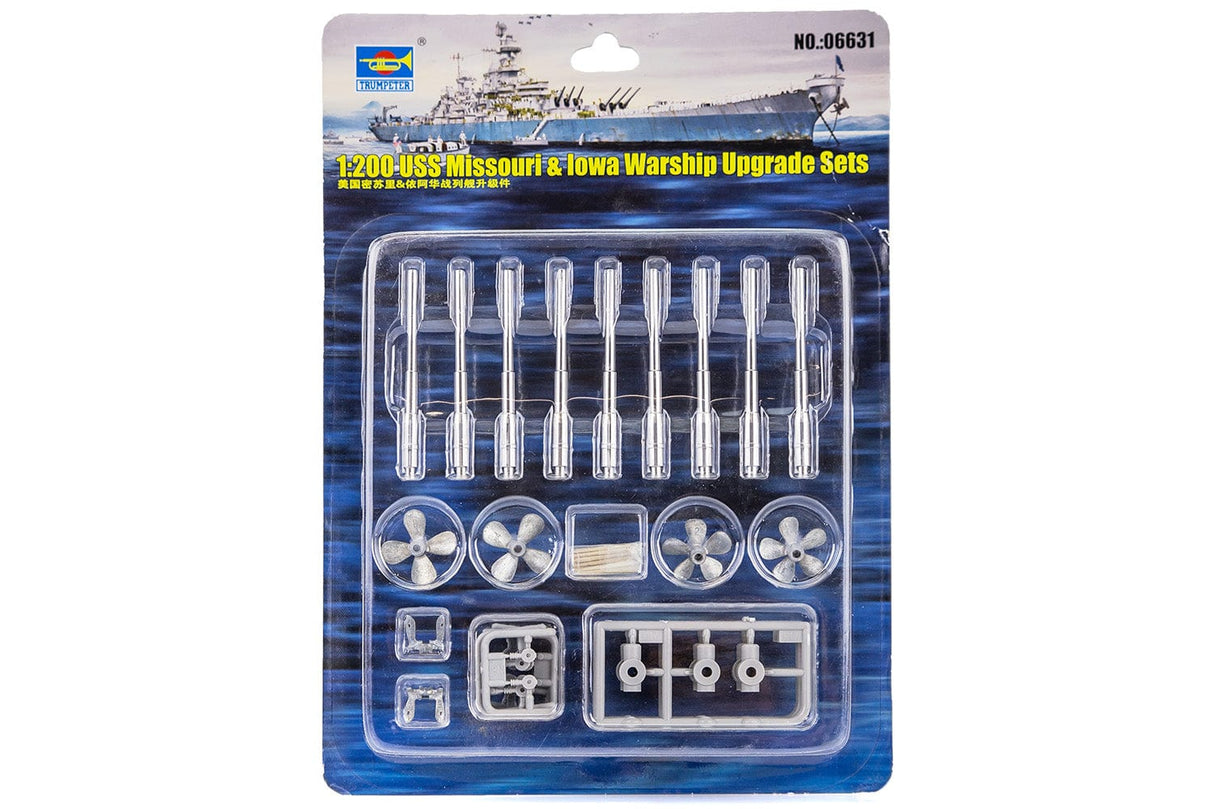 Trumpeter 06631 1/200 USS Missouri & Iowa Warship Upgrade Set Plastic Model Kit Trumpeter PLASTIC MODELS