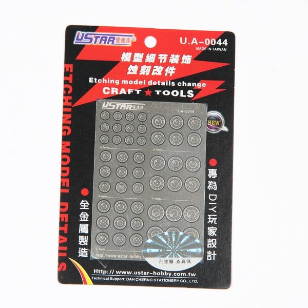 U Star 80044 Photo Etch Parts U Star Tools PLASTIC MODELS