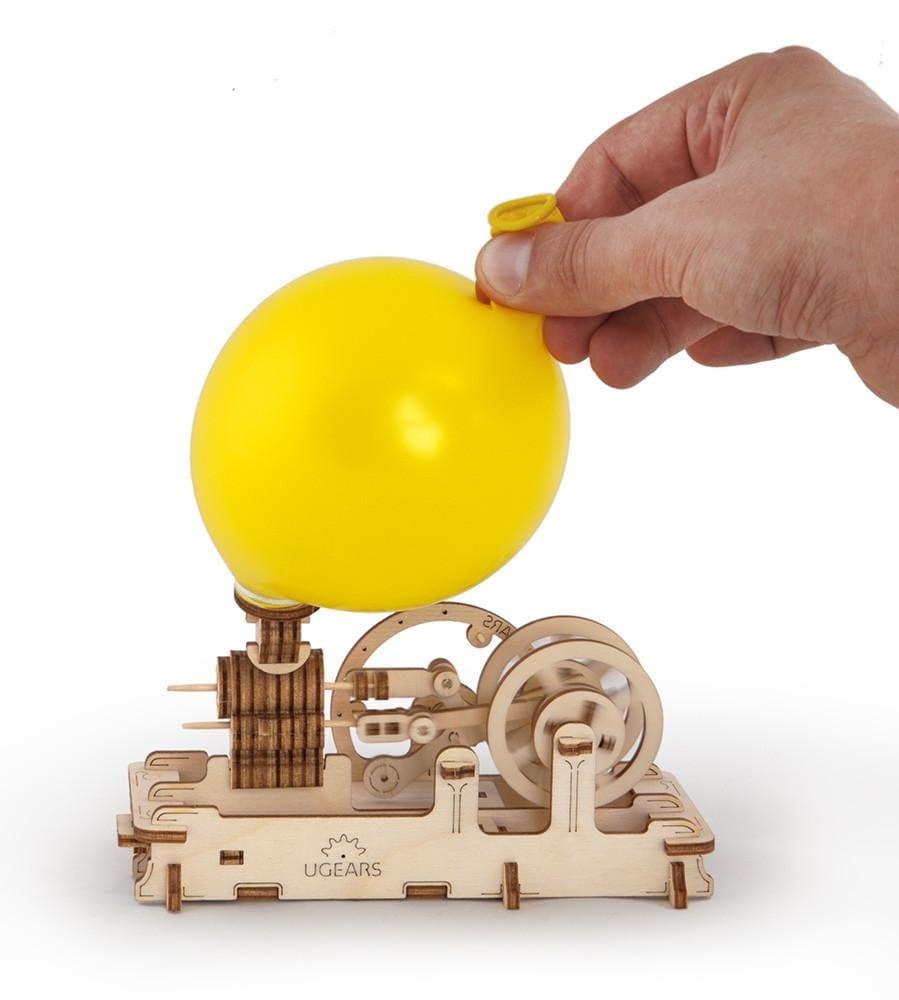 UGEARS 70009 Pneumatic Engine Wooden Model Kit Ugears U Gears