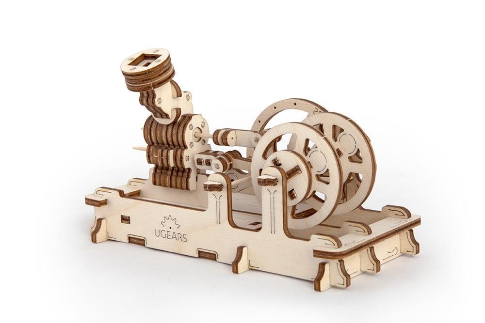 UGEARS 70009 Pneumatic Engine Wooden Model Kit Ugears U Gears