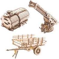 UGEARS 70018 Set of Additions for UGM-11 Truck Wooden Model Kit Ugears U Gears