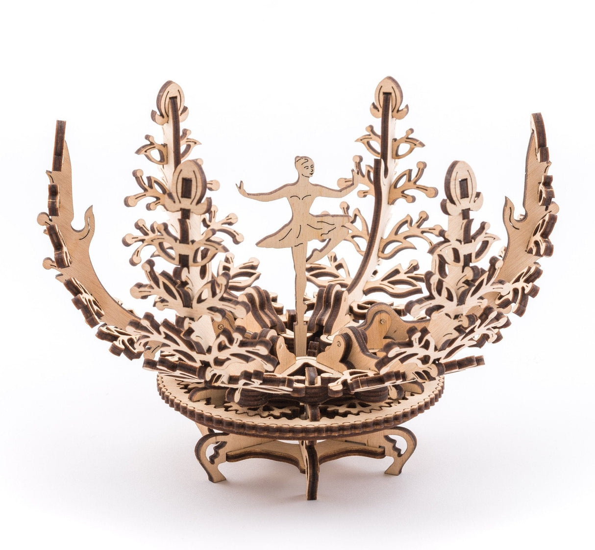 UGEARS 70019 Mechanical Flower Wooden Model Kit Ugears U Gears