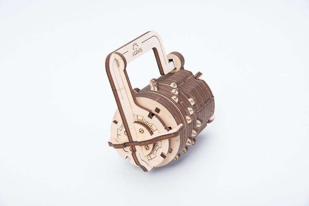 UGEARS 70020 Combination Lock Wooden Model Kit Ugears U Gears