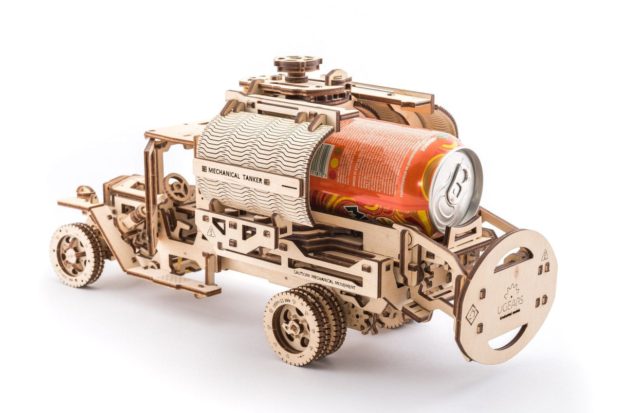 UGEARS 70021 Truck With Tanker Wooden Model Kit Ugears U Gears