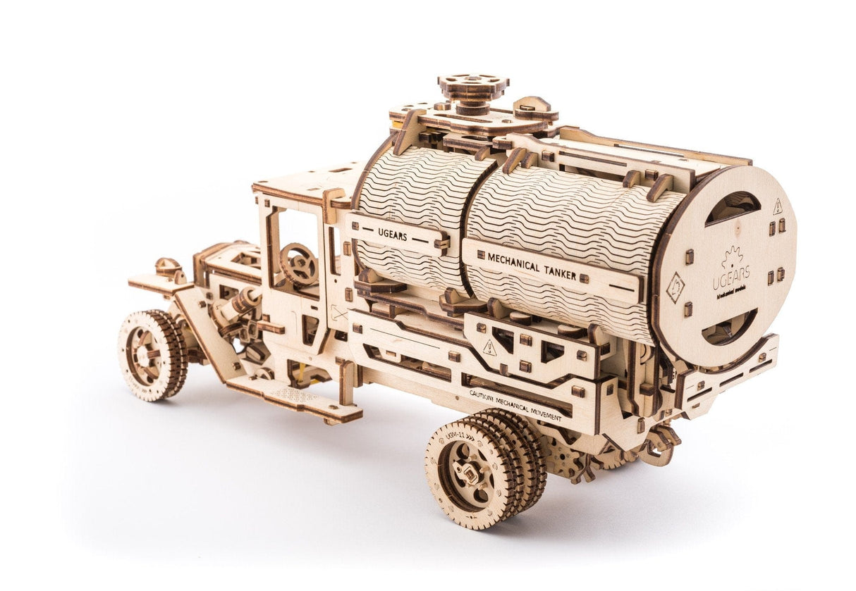 UGEARS 70021 Truck With Tanker Wooden Model Kit Ugears U Gears