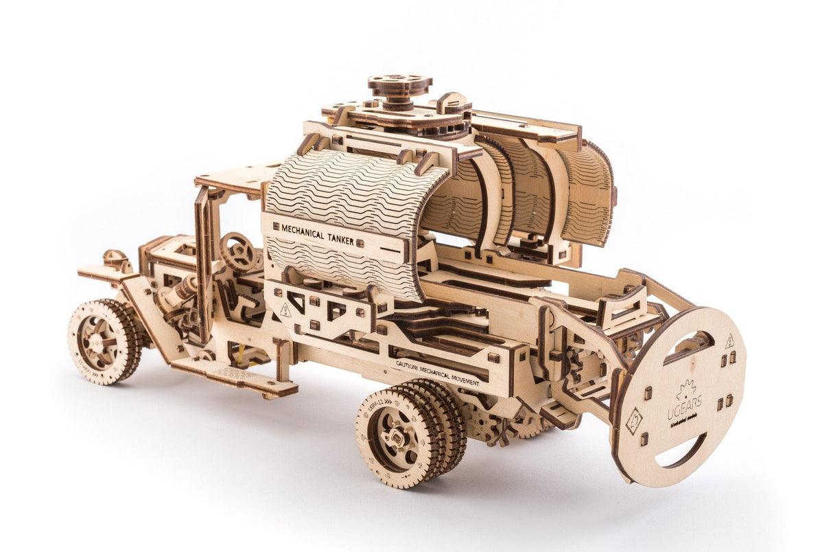 UGEARS 70021 Truck With Tanker Wooden Model Kit Ugears U Gears