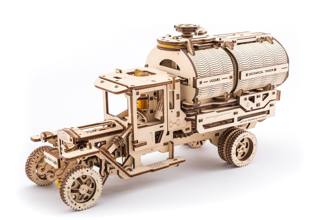 UGEARS 70021 Truck With Tanker Wooden Model Kit Ugears U Gears