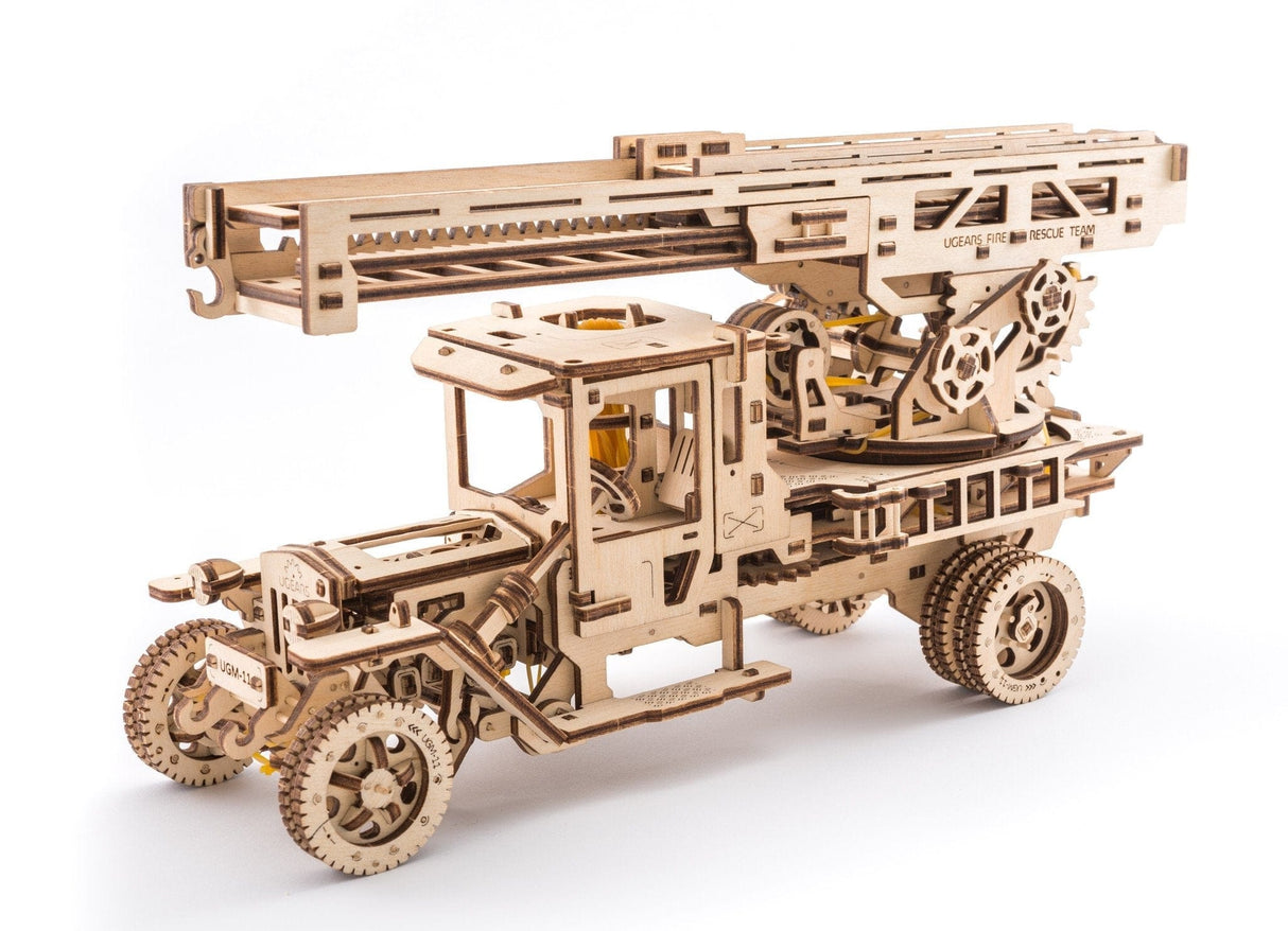 UGEARS 70022 Truck With Ladder Wooden Model Kit Ugears U Gears