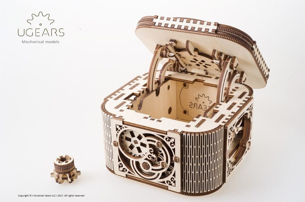 UGEARS 70031 Treasure Box Wooden Model Kit Ugears U Gears