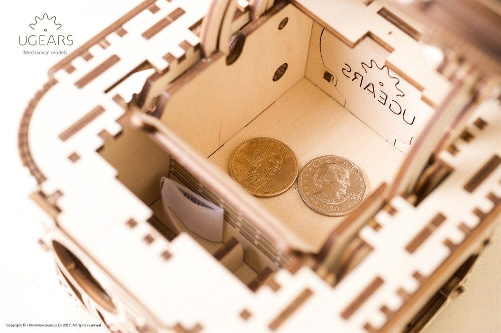 UGEARS 70031 Treasure Box Wooden Model Kit Ugears U Gears