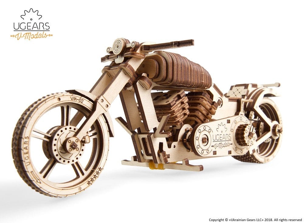 UGEARS 70051 Bike Vm-02 Wooden Model Kit Ugears U Gears