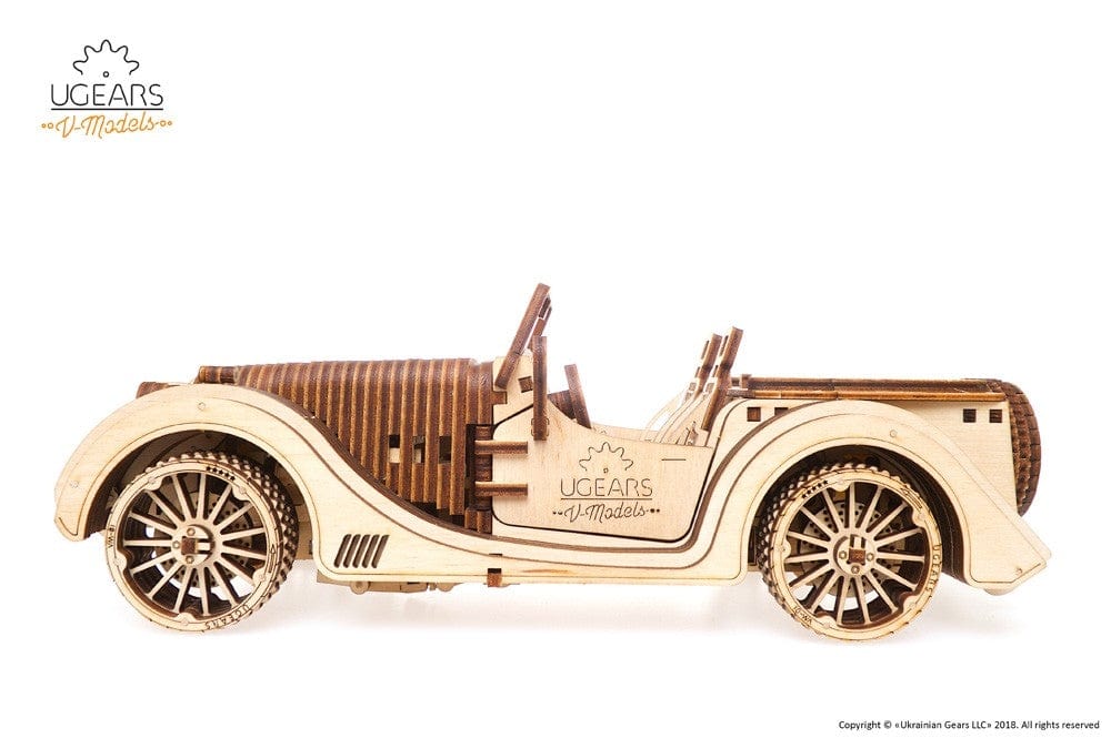 UGEARS 70052 Roadster Vm-01 Wooden Model Kit Ugears U Gears
