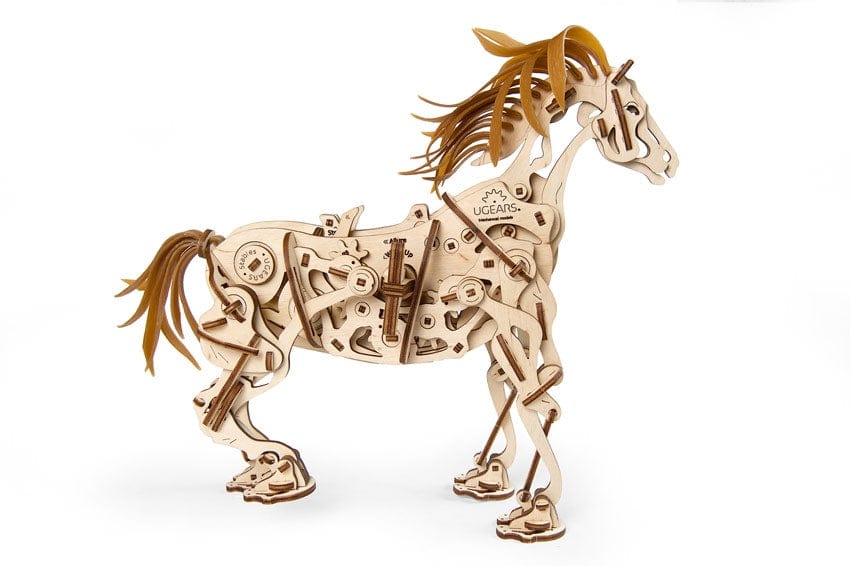 UGEARS 70054 Mechanical Horse Wooden Model Kit Ugears U Gears