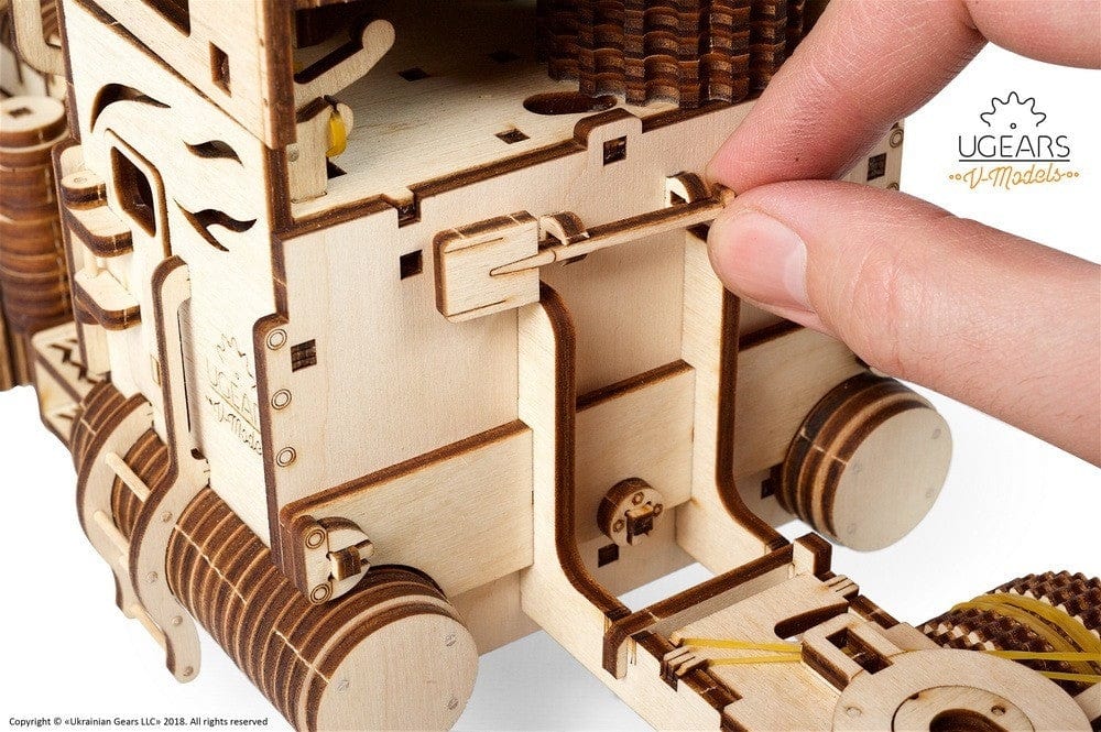 UGEARS 70056 Heavy Boy Truck Vm-03 Wooden Model Kit Ugears U Gears