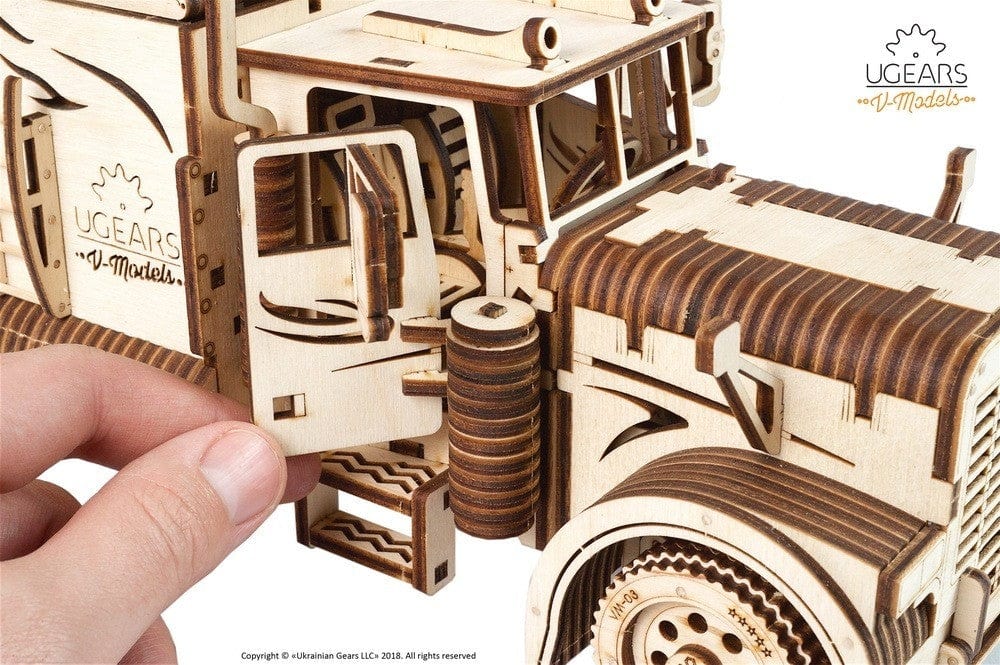 UGEARS 70056 Heavy Boy Truck Vm-03 Wooden Model Kit Ugears U Gears