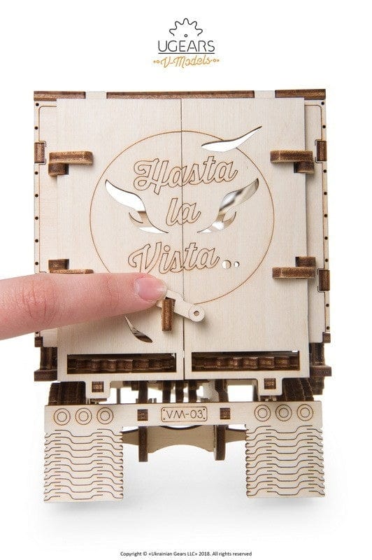 UGEARS 70057 Heavy Boy Truck Trailer Wooden Model Kit Ugears U Gears