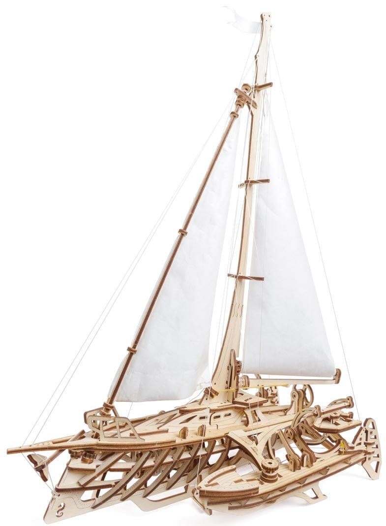 UGEARS 70059 Trimaran Yacht Wooden Model Kit Ugears U Gears
