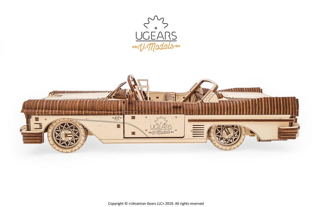 UGEARS 70073 Dream Cabriolet Vm-05 Wooden Model Kit Ugears U Gears