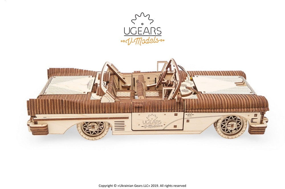 UGEARS 70073 Dream Cabriolet Vm-05 Wooden Model Kit Ugears U Gears
