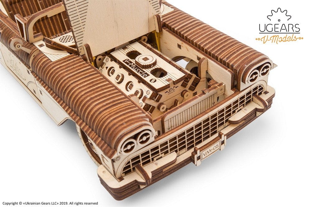 UGEARS 70073 Dream Cabriolet Vm-05 Wooden Model Kit Ugears U Gears