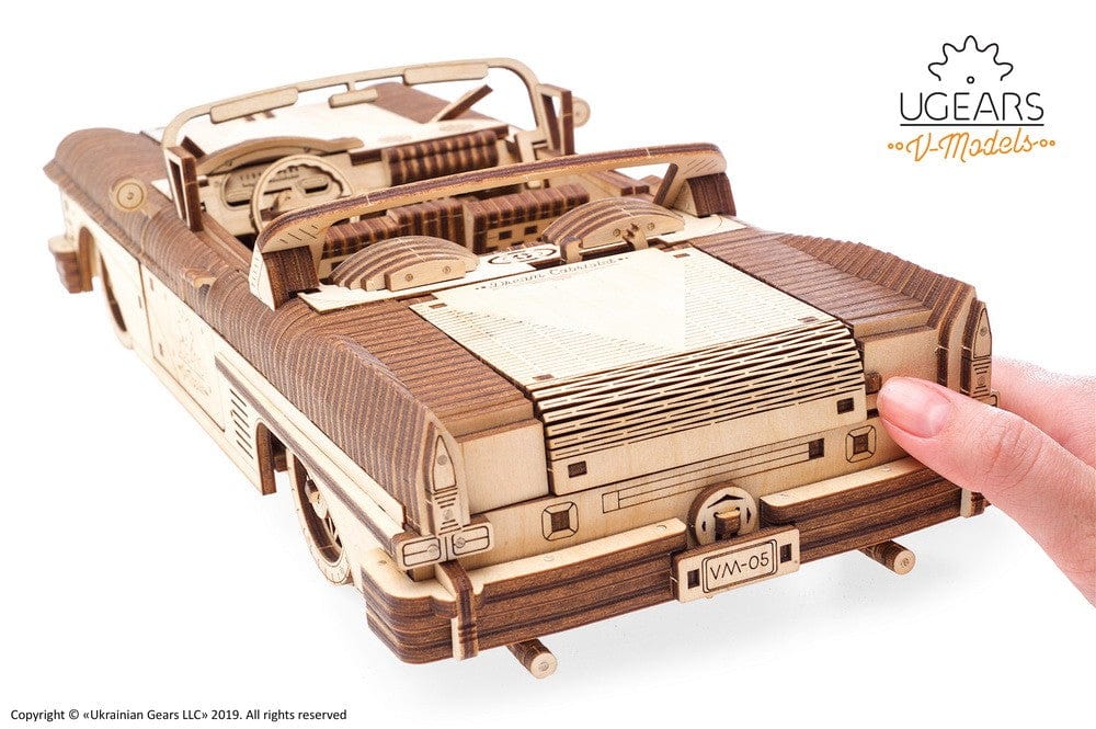 UGEARS 70073 Dream Cabriolet Vm-05 Wooden Model Kit Ugears U Gears