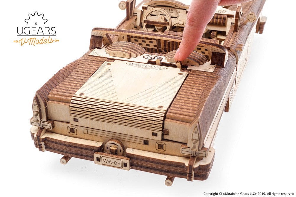 UGEARS 70073 Dream Cabriolet Vm-05 Wooden Model Kit Ugears U Gears
