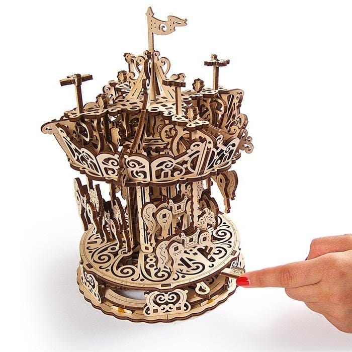 UGEARS 70129 Carousel Wooden Model Kit Ugears U Gears