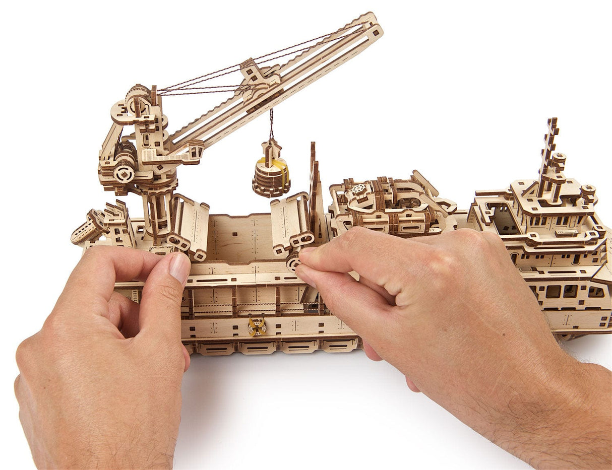 UGEARS 70135 Research Vessel Wooden Model Kit Ugears U Gears