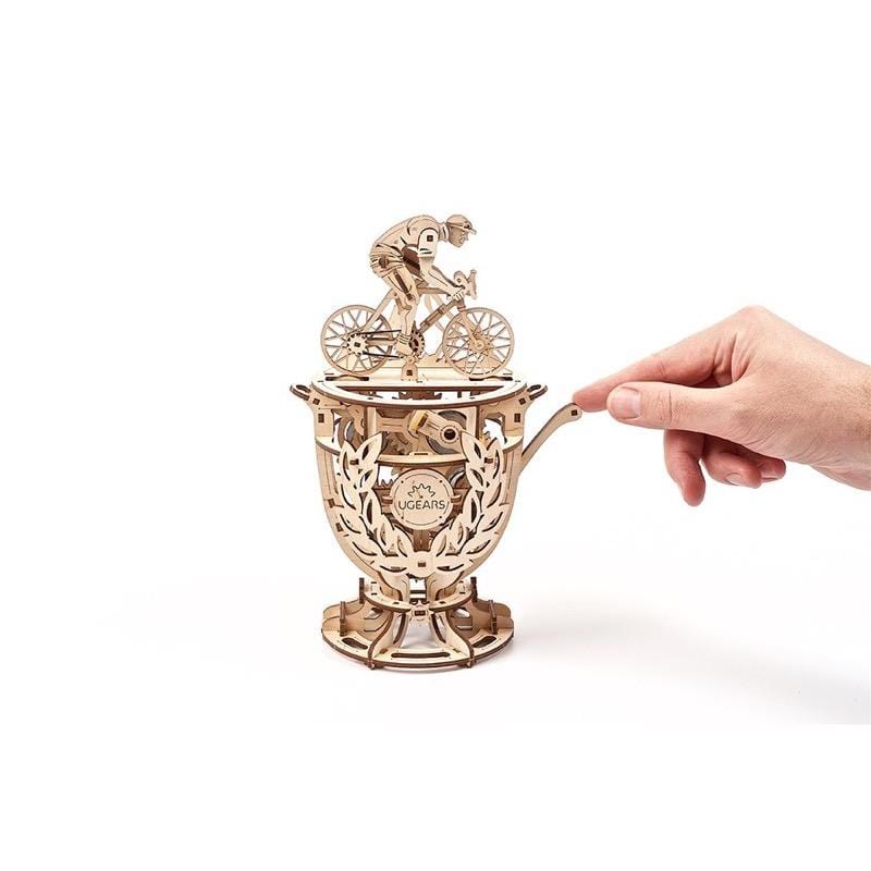 UGEARS 70148 Automation Cyclist Wooden Model Kit Ugears U Gears