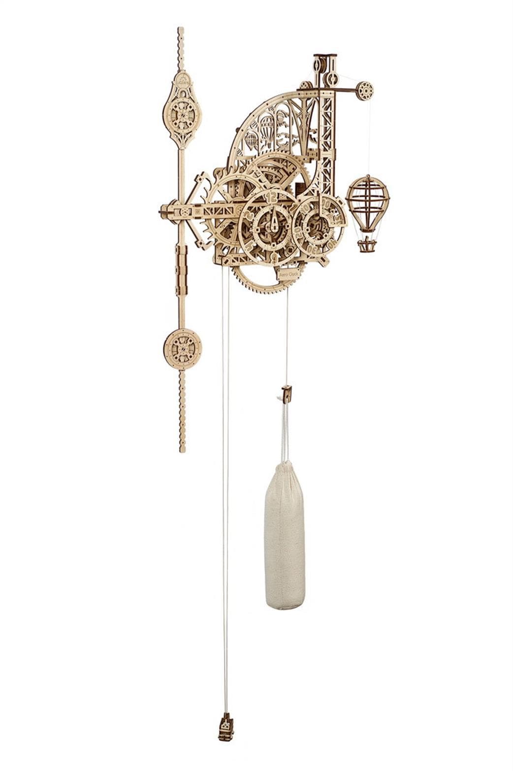 UGEARS 70154 Aero Clock Wooden Model Kit Ugears U Gears