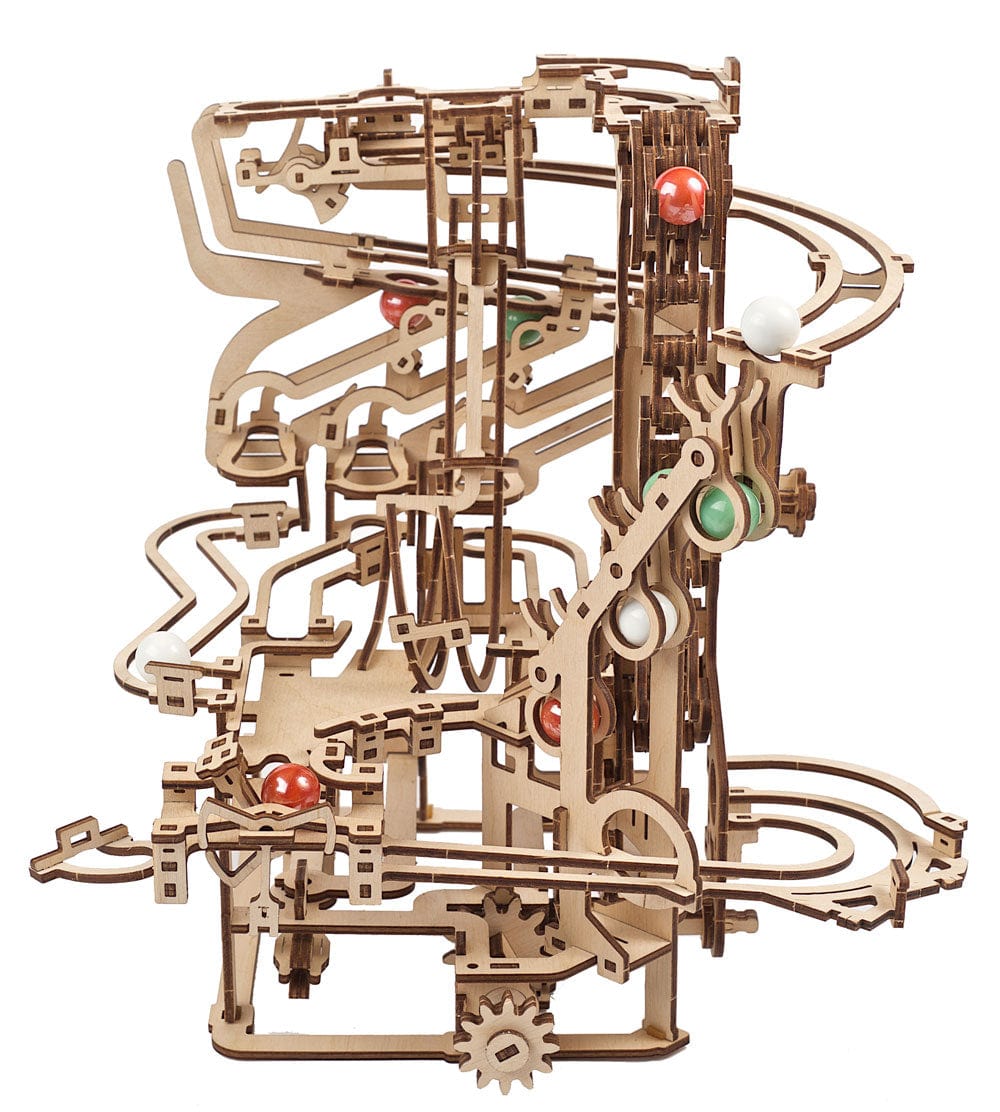 UGEARS 70156 Marble Run Chain Hoist Wooden Model Kit Ugears U Gears