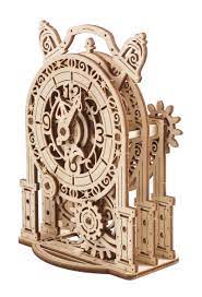 UGEARS 70163 Vintage Alarm Clock Wooden Model Kit - Hobbytech Toys