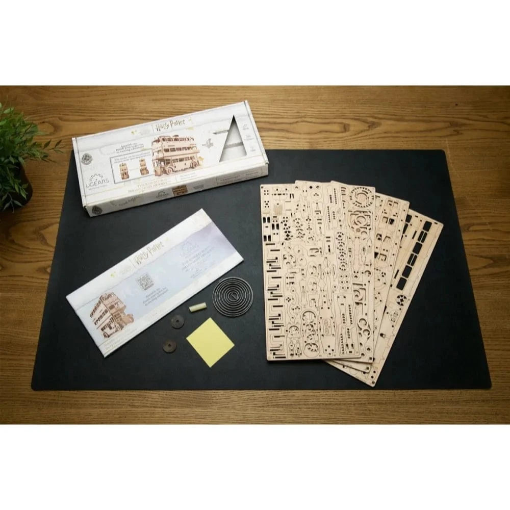 UGEARS 70172 Harry Potter The Knight Bus Wooden Model Kit - Hobbytech Toys