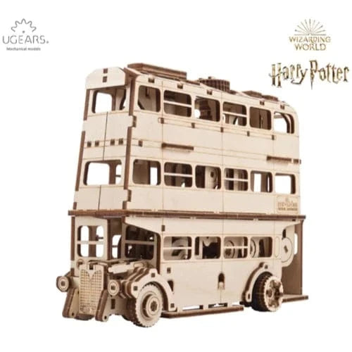 UGEARS 70172 Harry Potter The Knight Bus Wooden Model Kit - Hobbytech Toys