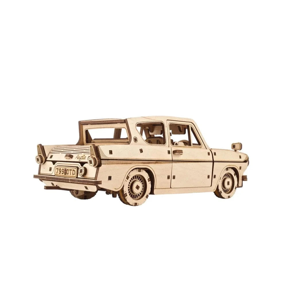 UGEARS 70173 Harry Potter Flying Ford Anglia Wooden Model Kit - Hobbytech Toys