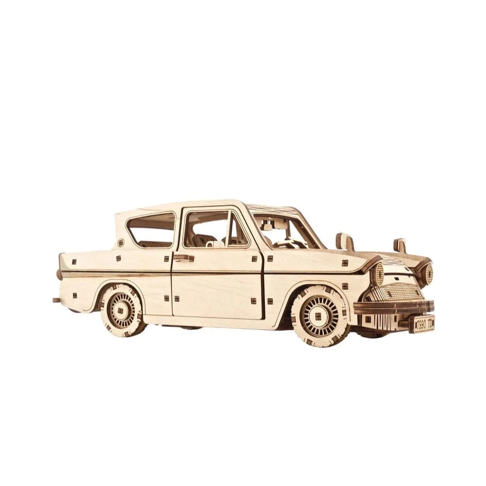 UGEARS 70173 Harry Potter Flying Ford Anglia Wooden Model Kit - Hobbytech Toys