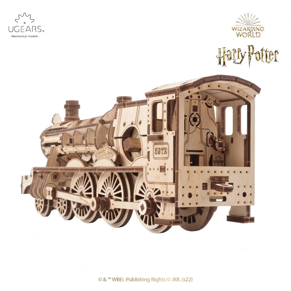 UGEARS 70176 Harry Potter Hogwarts Express Wooden Model Kit - Hobbytech Toys