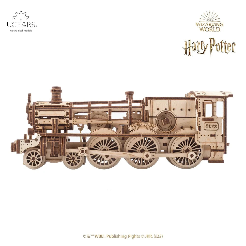 UGEARS 70176 Harry Potter Hogwarts Express Wooden Model Kit - Hobbytech Toys