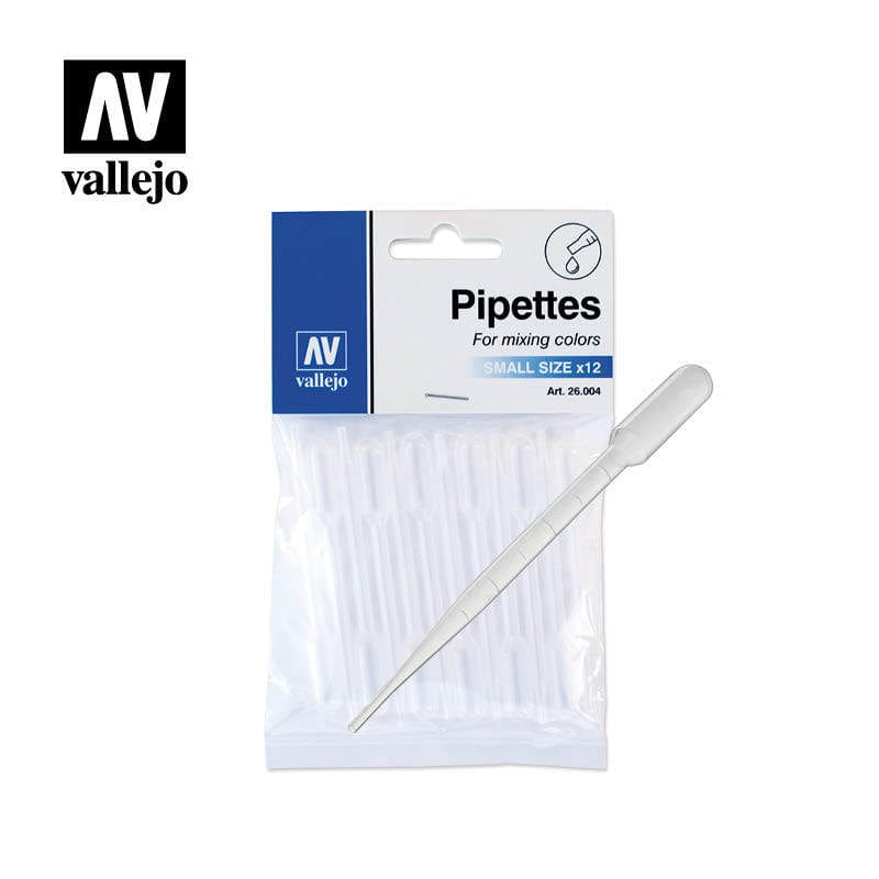 Vallejo 26004 Pipettes Small Size (12) Vallejo TOOLS