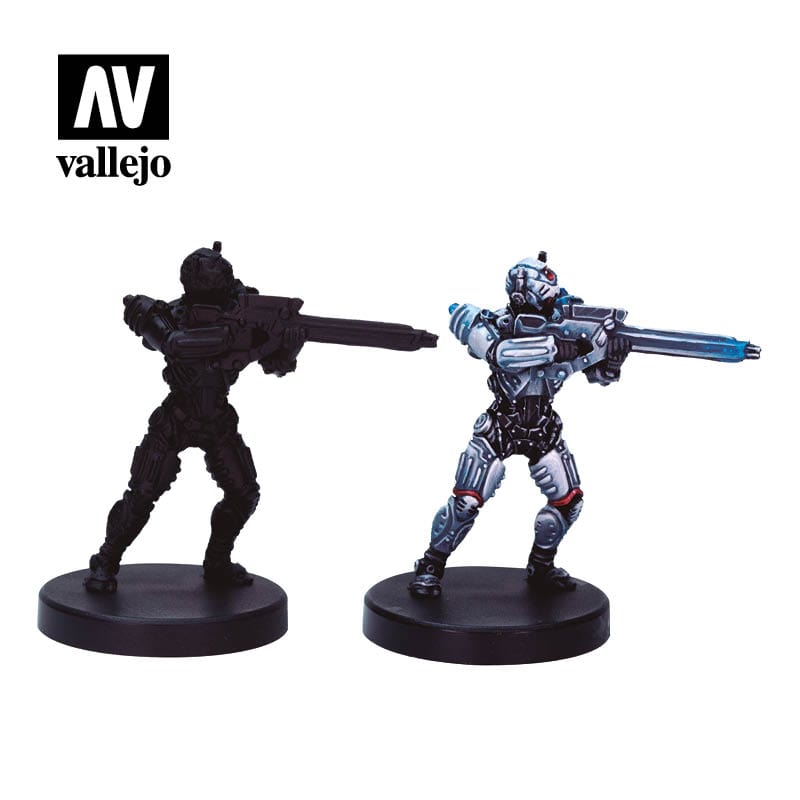 Vallejo 72310 Game Colour Cyberpunk Trauma Team 8 Colour Acrylic Paint Set w/ Doc. Salvage miniature Vallejo PAINT, BRUSHES & SUPPLIES