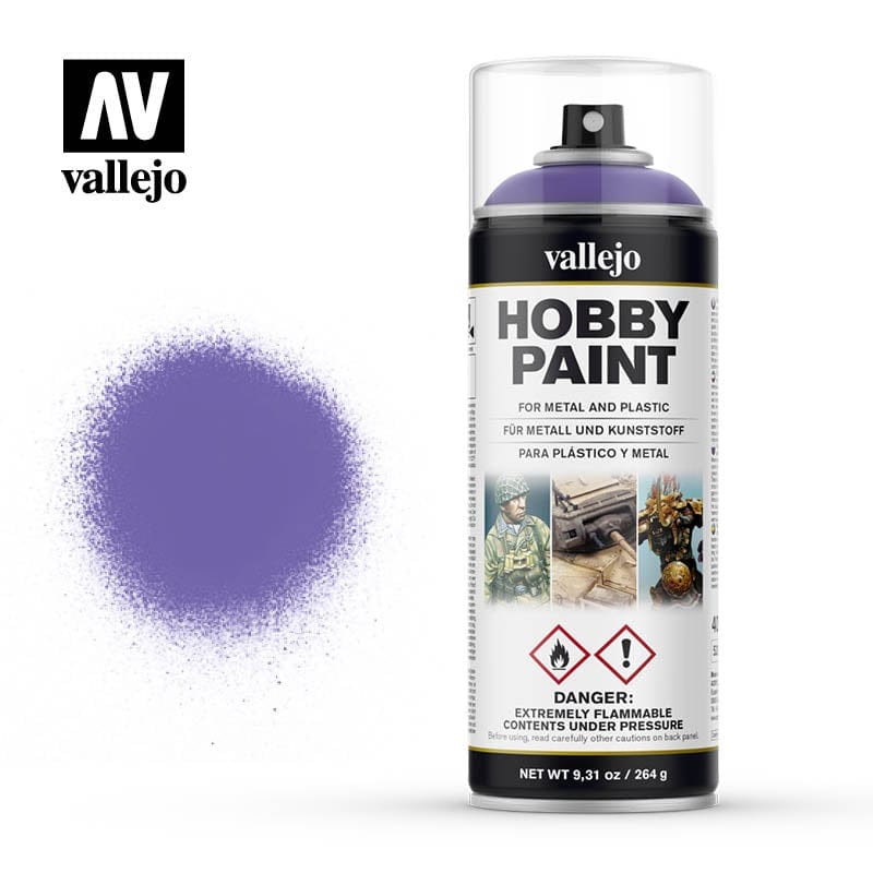 Vallejo Aerosol Alien Purple 400ml Vallejo PAINT, BRUSHES & SUPPLIES