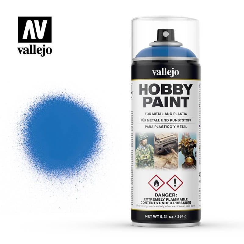 Vallejo Aerosol Magic Blue 400ml Vallejo PAINT, BRUSHES & SUPPLIES