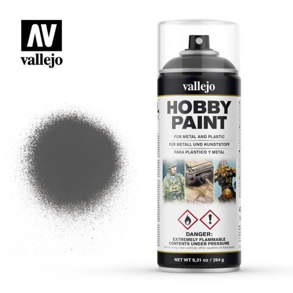 Vallejo Aerosol Uk Bronze Green 400ml Vallejo PAINT, BRUSHES & SUPPLIES